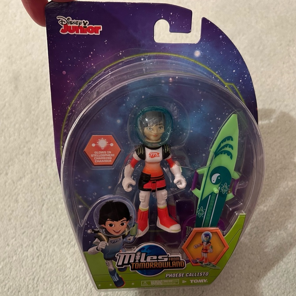 Miles from Tomorrowland - Phoebe Callisto Action Figure with Blastboard
